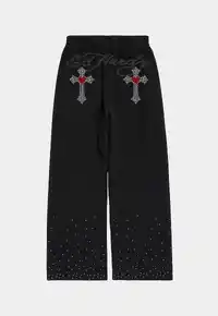 Calça Ed Hardy x Matuê Moletom Cruz Black - imagem 1