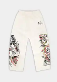 Calça Ed Hardy x Matuê Moletom Fortal Off White - imagem 1