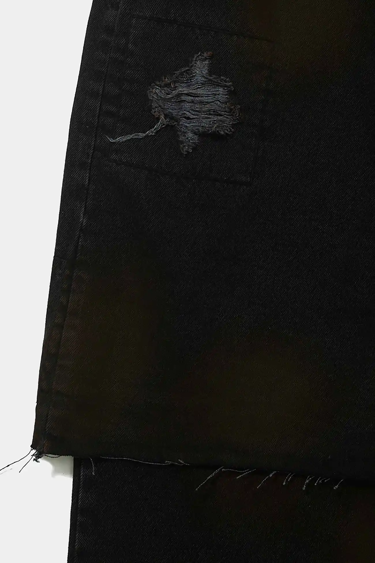 Calça PIET Layered Black Denim Trousers – Farmers League - imagem 5