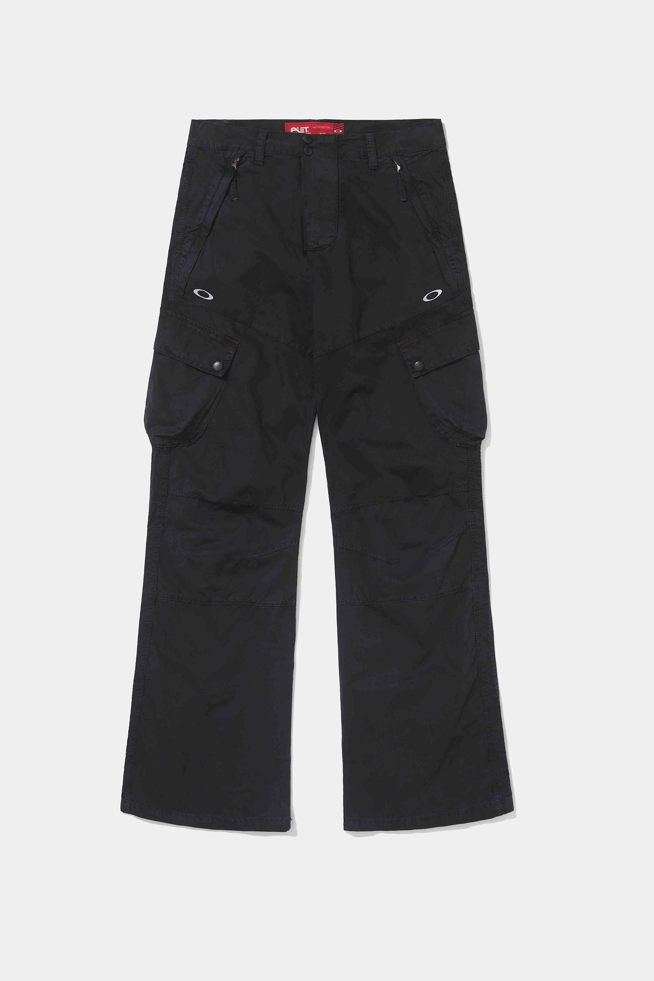 Calça PIET x Oakley SB Cargo Vintage Black – Cargo 100% Algodão com Flare - imagem 1