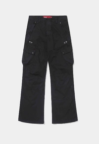 Calça PIET x Oakley SB Cargo Vintage Black – Cargo 100% Algodão com Flare - imagem 1