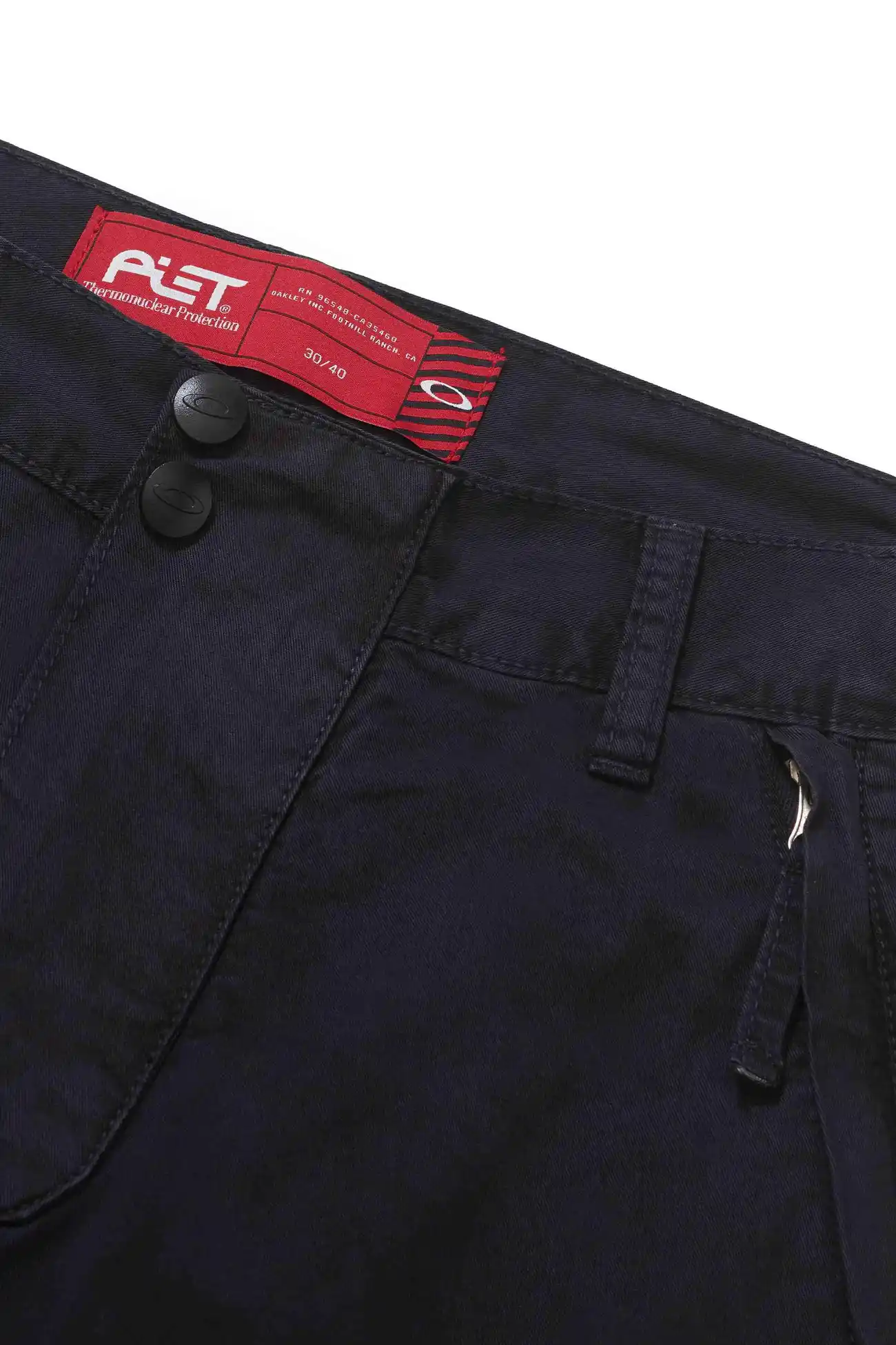 Calça PIET x Oakley SB Cargo Vintage Black – Cargo 100% Algodão com Flare - imagem 3