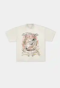 Camiseta Ed Hardy x Matuê Horse Off White - imagem 1