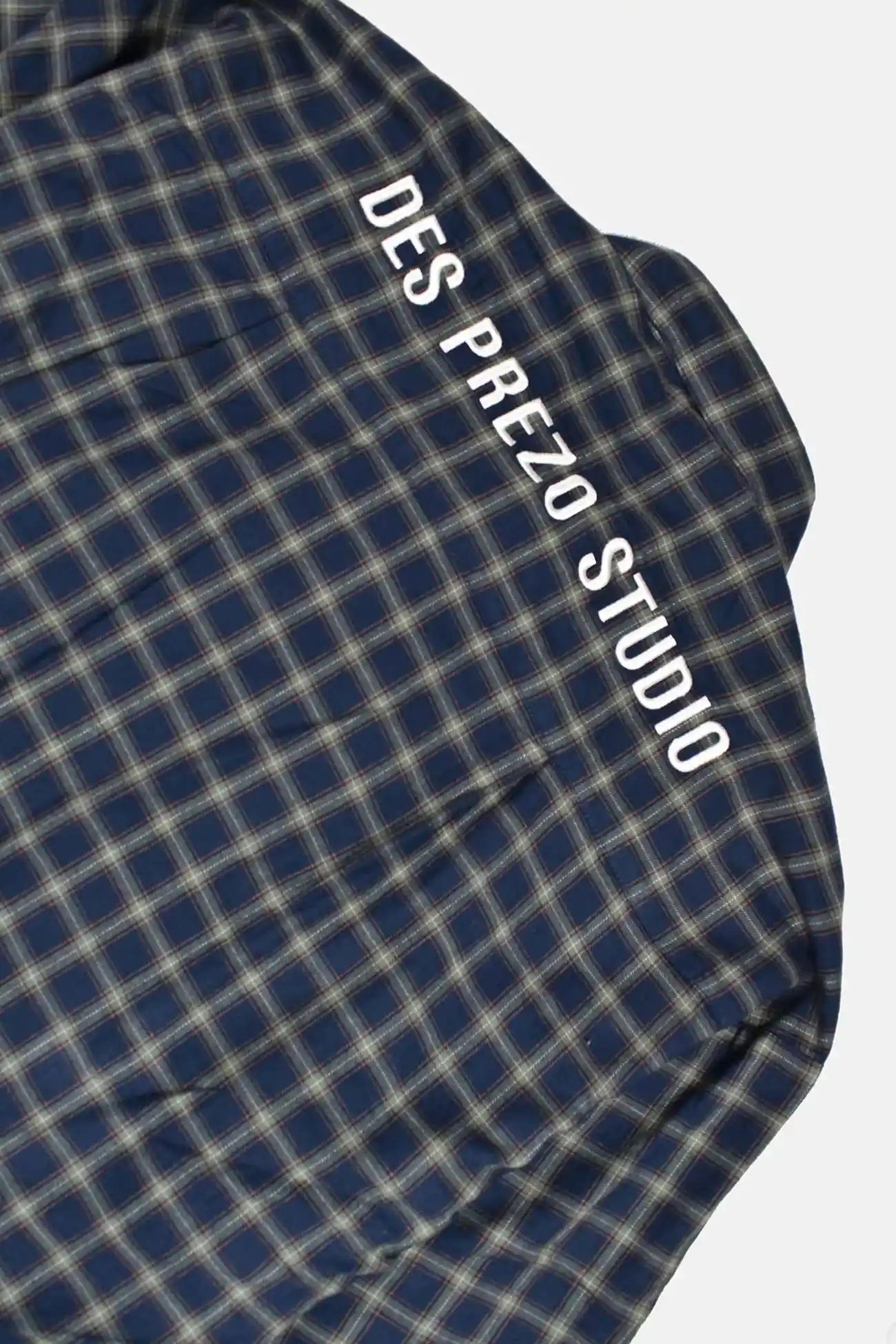 Camisa Oversized Xadrez Des Prezo 90s Grunge Flannel Algodão - imagem 3