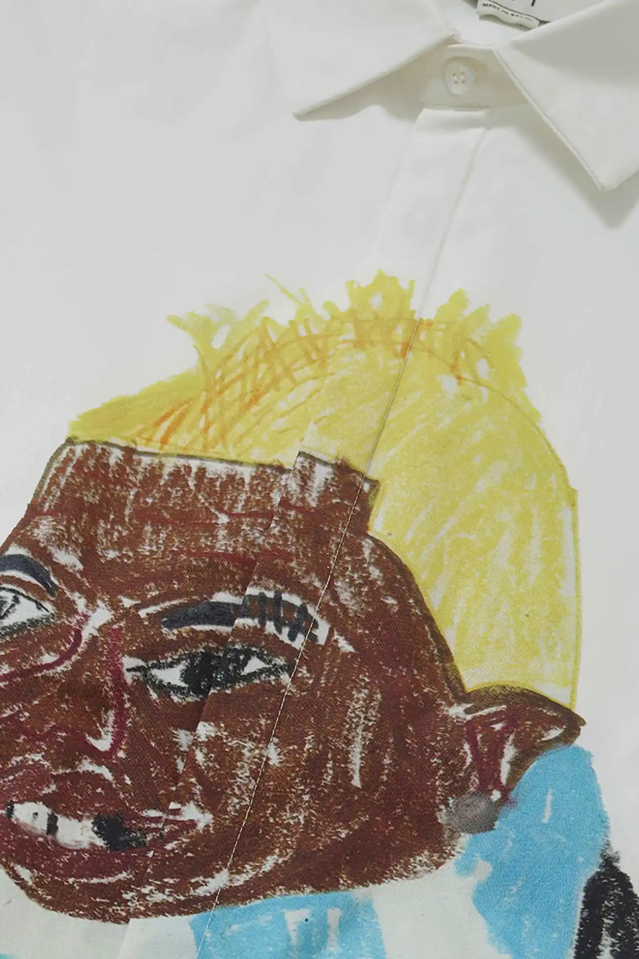 Camisa PIET Printed Long Sleeve Bone White – Farmers League - imagem 3