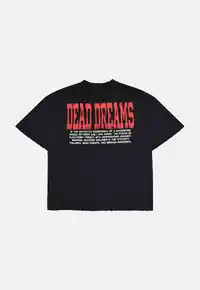 Camiseta Des Prezo Dead Raver Black Boxy Oversized Streetwear - imagem 2