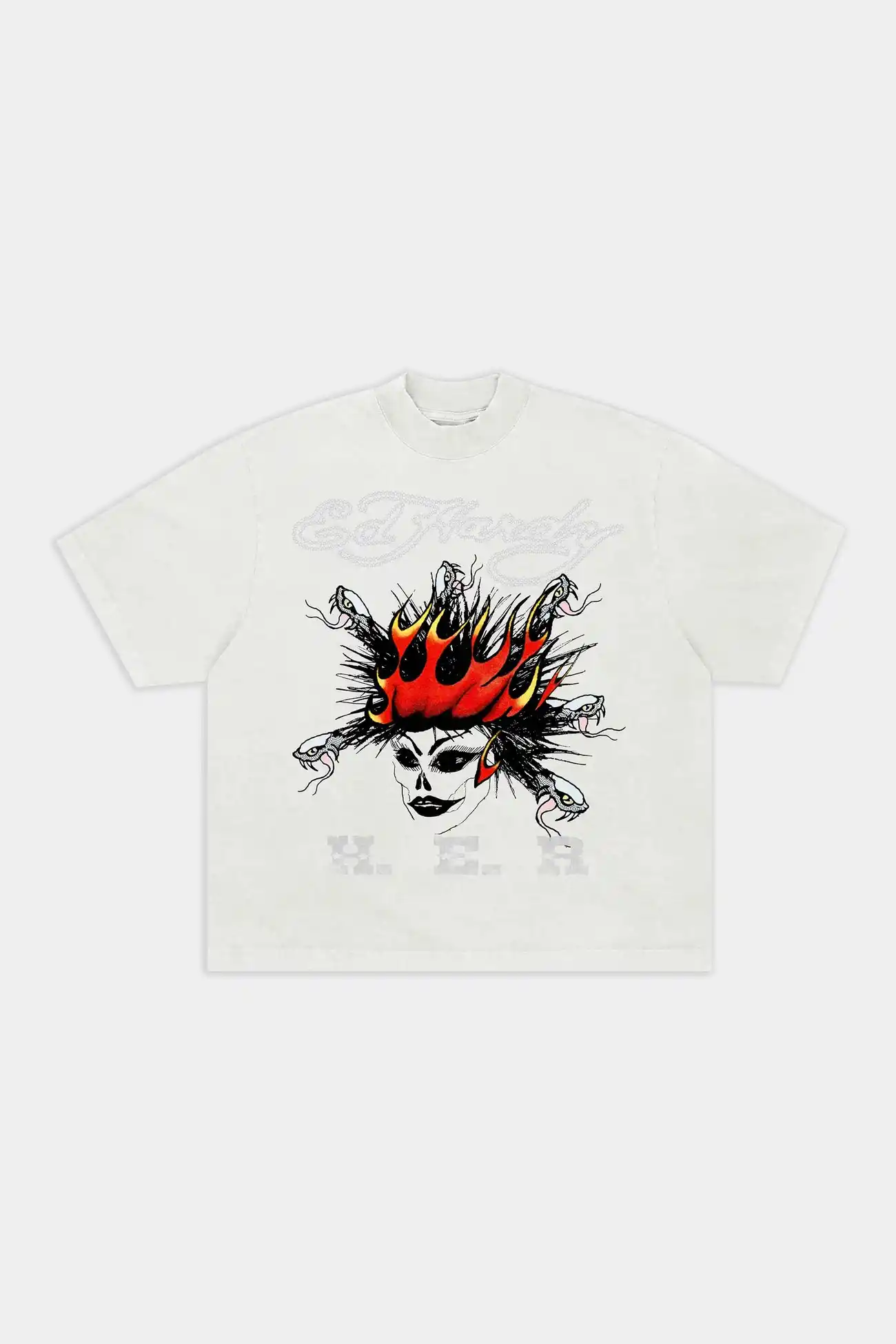 Camiseta Ed Hardy Her White | Hipnoise - imagem 1