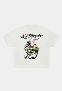 Camiseta Ed Hardy Mi Vida Loca White | Hipnoise - imagem 1