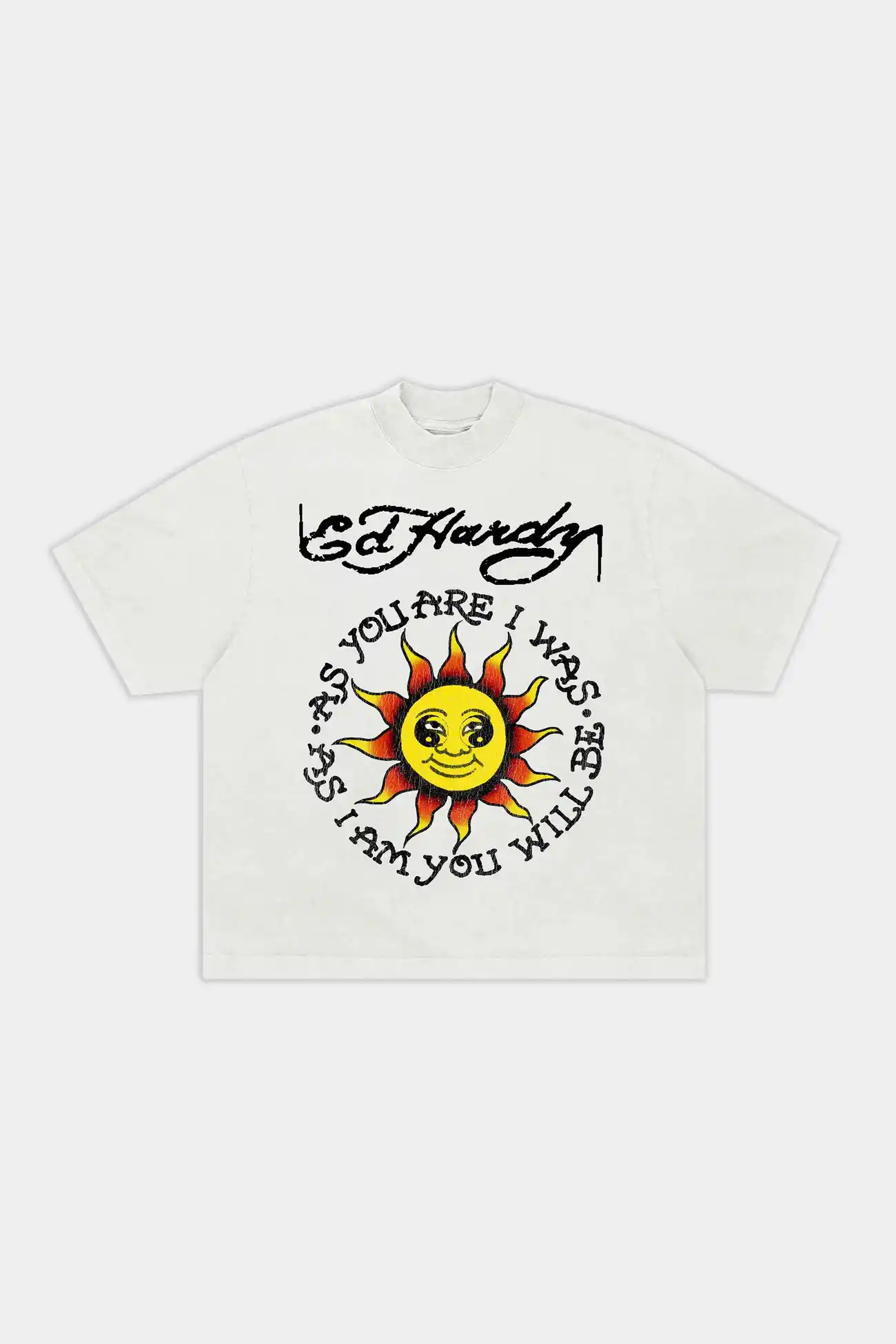 Camiseta Ed Hardy Suns Message White | Hipnoise - imagem 1