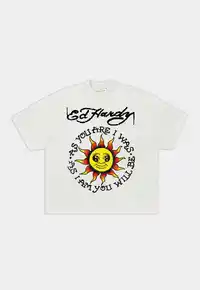 Camiseta Ed Hardy Suns Message White | Hipnoise - imagem 1