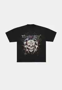 Camiseta Ed Hardy x Matuê Bat Skull Black - imagem 1