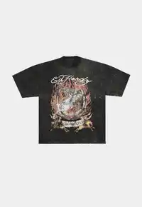 Camiseta Ed Hardy x Matuê Horse Stoned Black - imagem 1