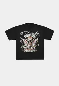 Camiseta Ed Hardy x Matuê Natural Mystic Black - imagem 1