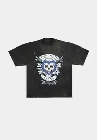 Camiseta Ed Hardy x Matuê Until Death Stoned Black - imagem 1