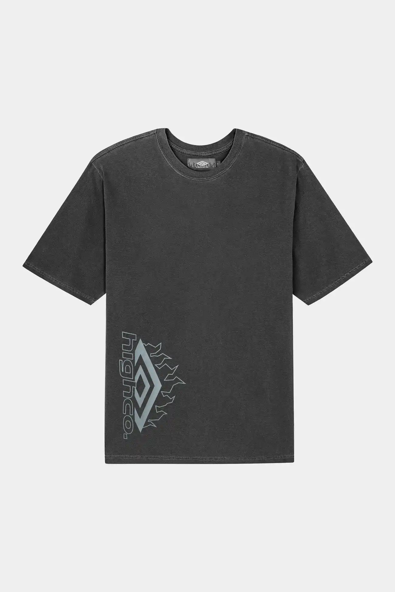 Camiseta HIGH x Umbro Washed Black - imagem 1