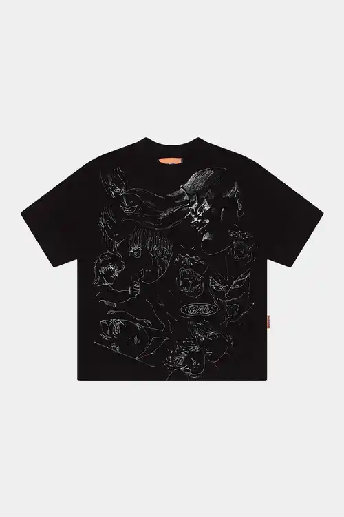 Camiseta Mad Enlatados Sonho 2D (Black)