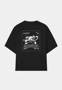 Camiseta Midas Touch Postal Black - imagem 1