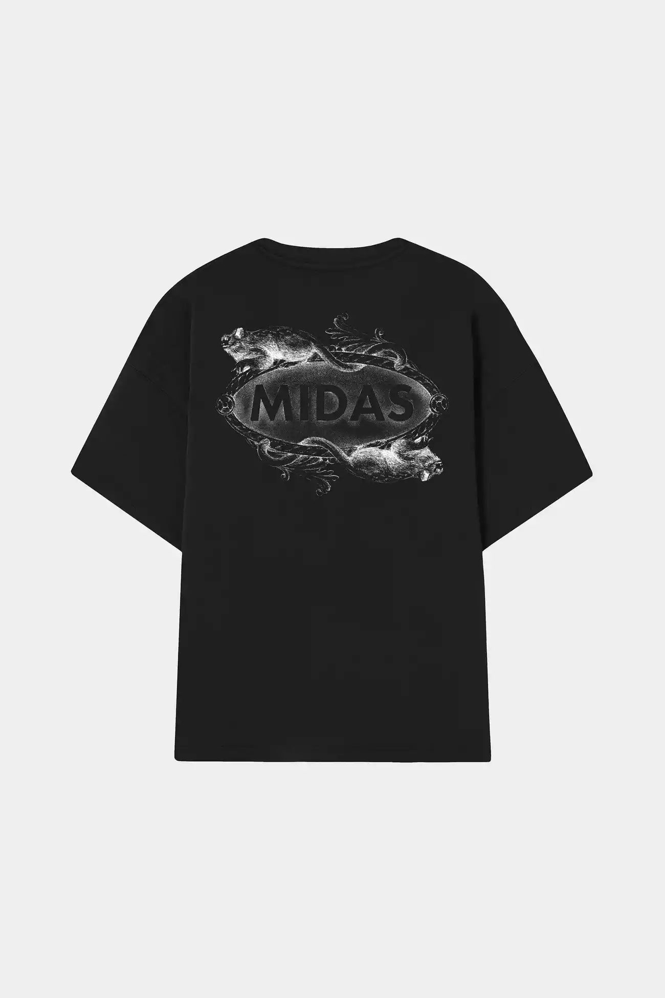 Camiseta Midas Touch Sculpture Black – Arte Esculpida e Logo Saguinus - imagem 2