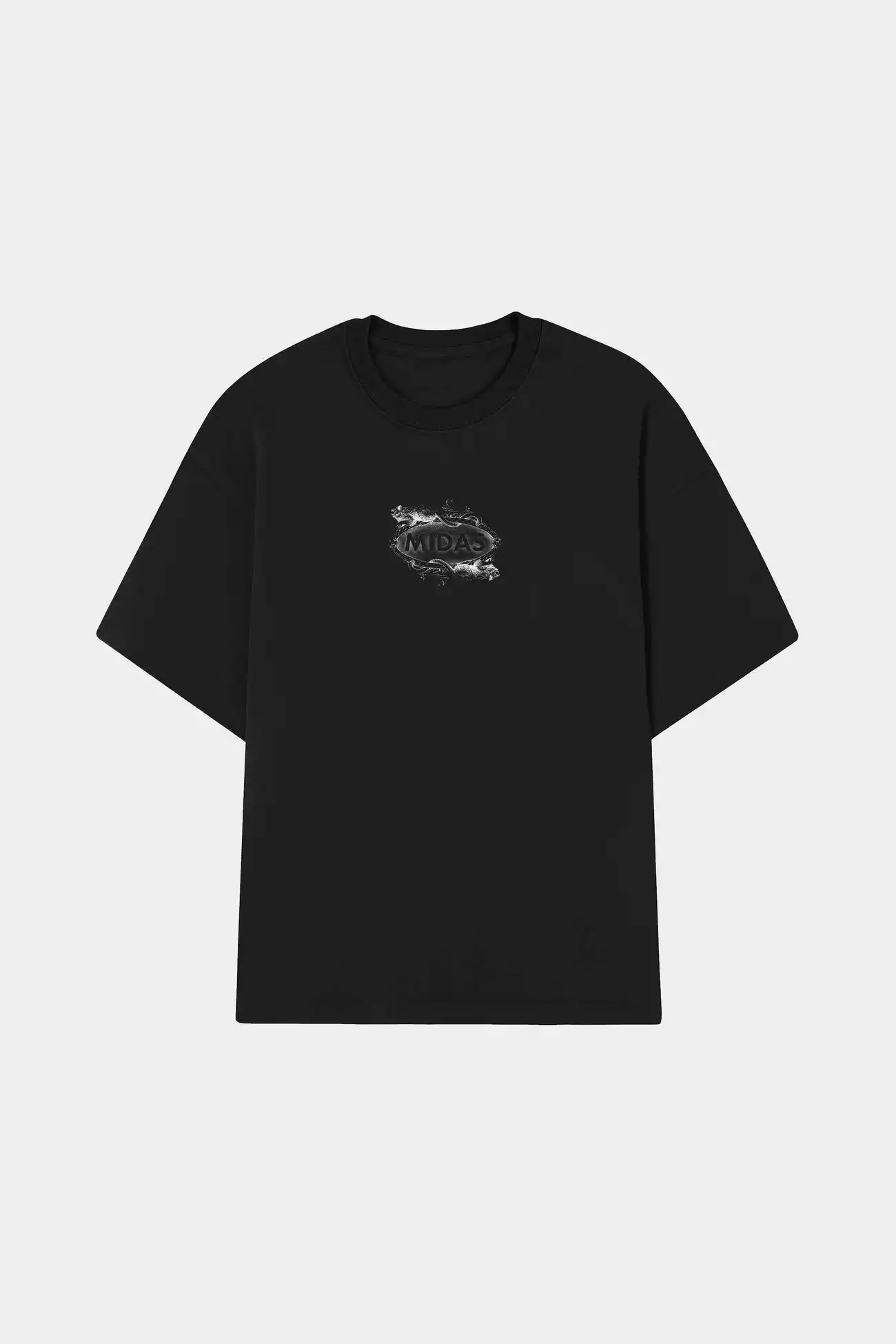 Camiseta Midas Touch Sculpture Black – Arte Esculpida e Logo Saguinus - imagem 1