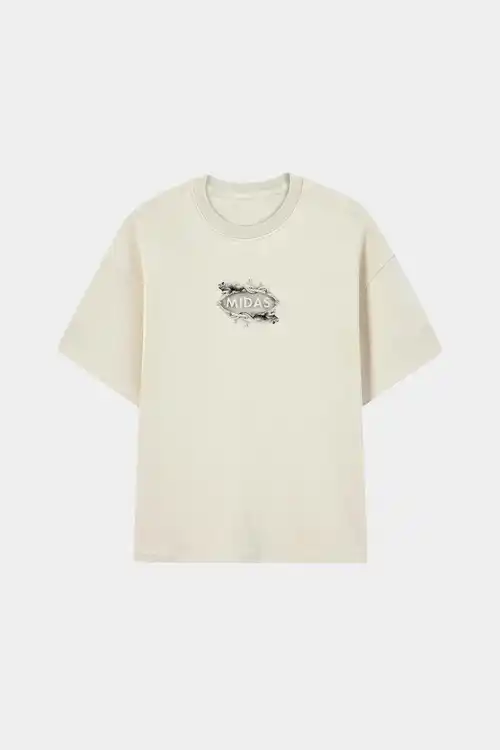 Camiseta Midas Touch Sculpture (Off White)