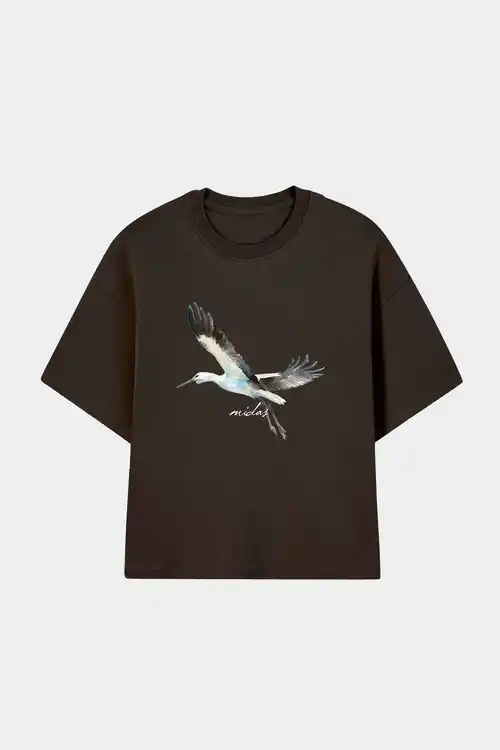 Camiseta Midas Touch Stork (Brown)