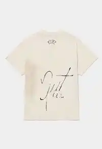 Camiseta PIET Autographed Raw Edge Bone White – Minimalismo e Autenticidade - imagem 2