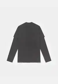 Camiseta PIET Double Long Sleeve Vintage Black – Farmers League - imagem 2