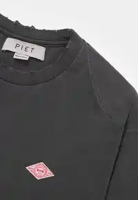 Camiseta PIET Double Long Sleeve Vintage Black – Farmers League - imagem 3