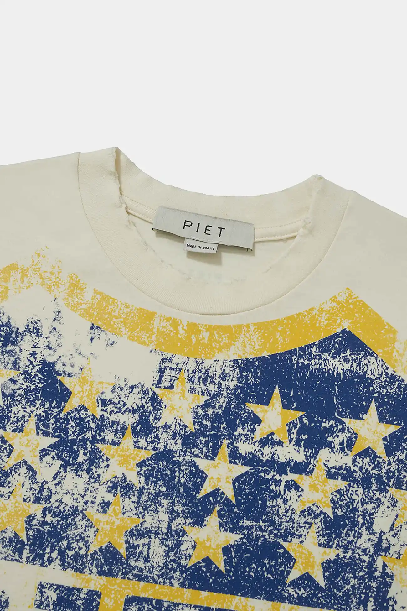 Camiseta PIET Emblem Relaxed Bone White – Farmers League - imagem 4