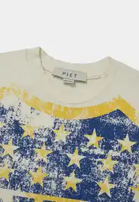 Camiseta PIET Emblem Relaxed Bone White – Farmers League - imagem 4