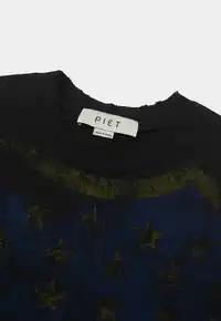 Camiseta PIET Emblem Relaxed Vintage Black – Farmers League - imagem 4