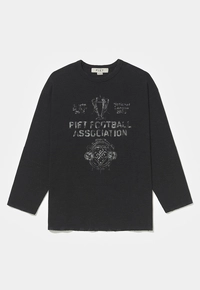 Camiseta Long Sleeve PIET Football Association Vintage Black - Estilo Esportivo e Vintage - imagem 1