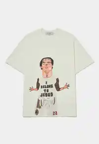 Camiseta PIET Illustrated Relaxed Bone White – Farmers League - imagem 1