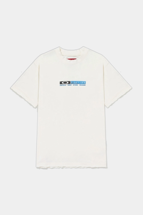 Camiseta PIET X Oakley Caution (Bone White)