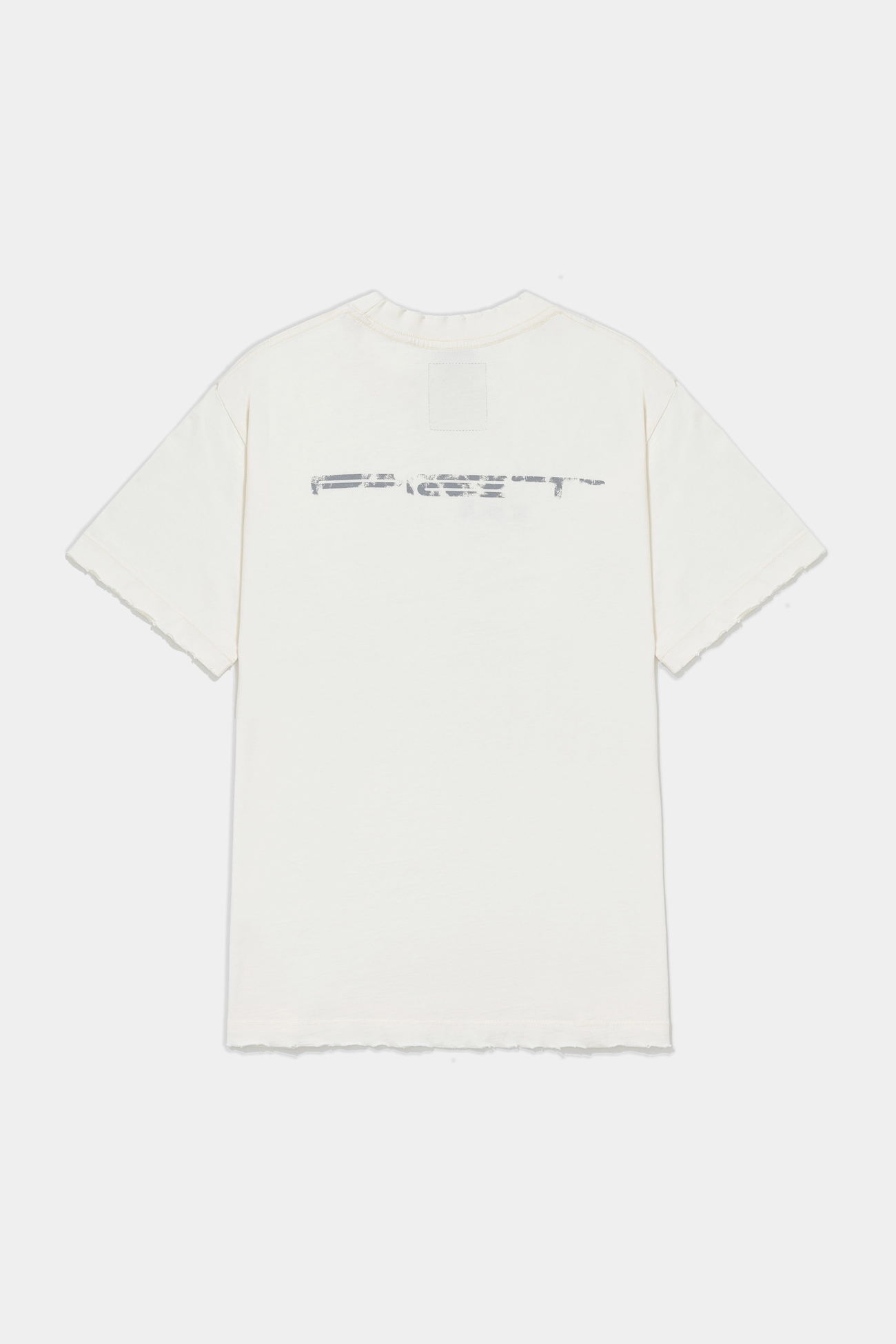 Camiseta PIET x Oakley Caution Bone White – Estampa Técnica e Puídos - imagem 2