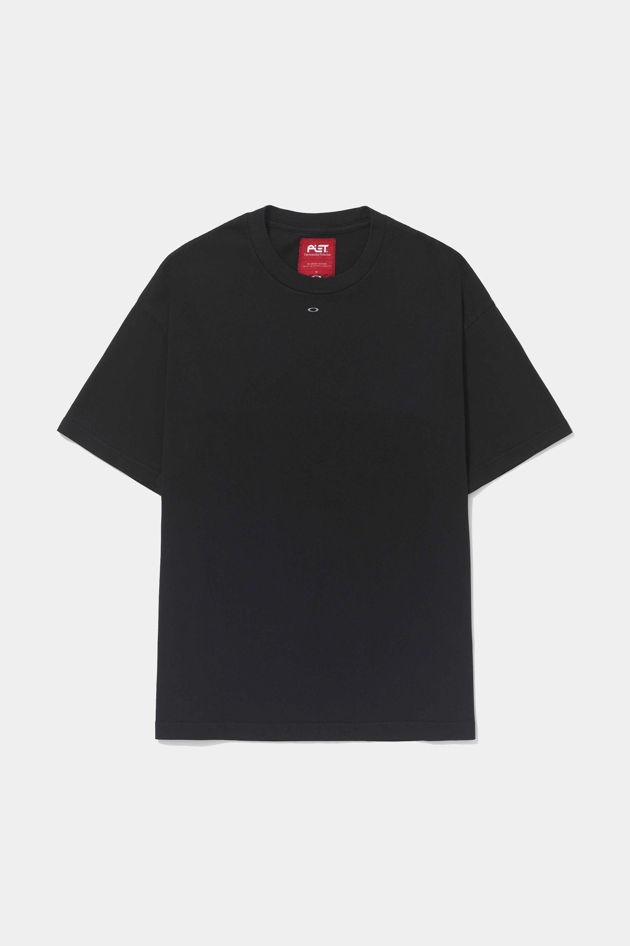 Camiseta PIET x Oakley Foil Nano Logo Black – Algodão 270GSM - imagem 1