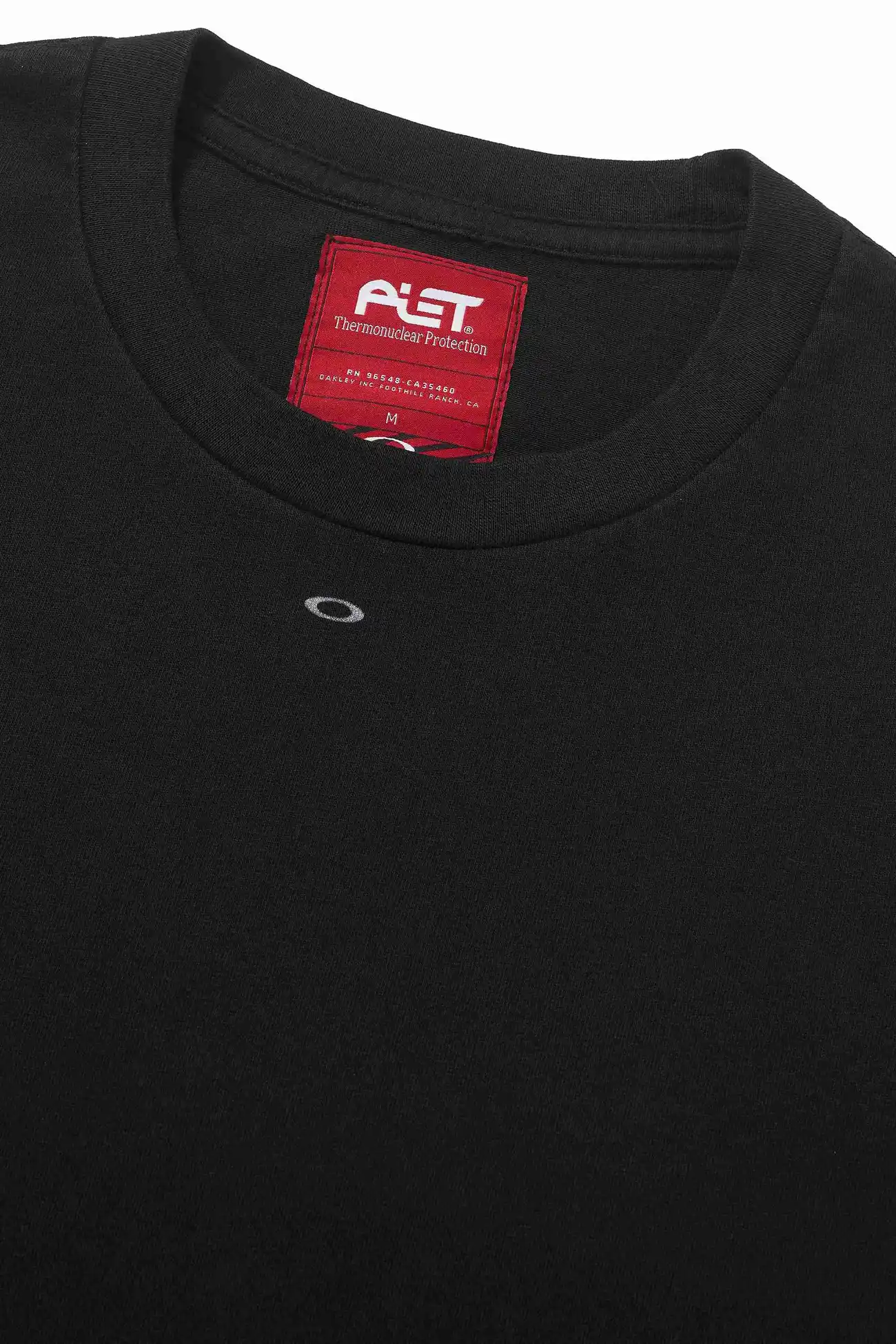 Camiseta PIET x Oakley Foil Nano Logo Black – Algodão 270GSM - imagem 5