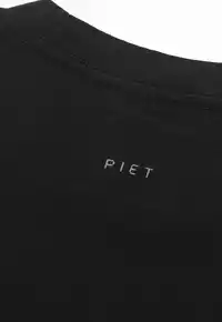 Camiseta PIET x Oakley Foil Nano Logo Black – Algodão 270GSM - imagem 4