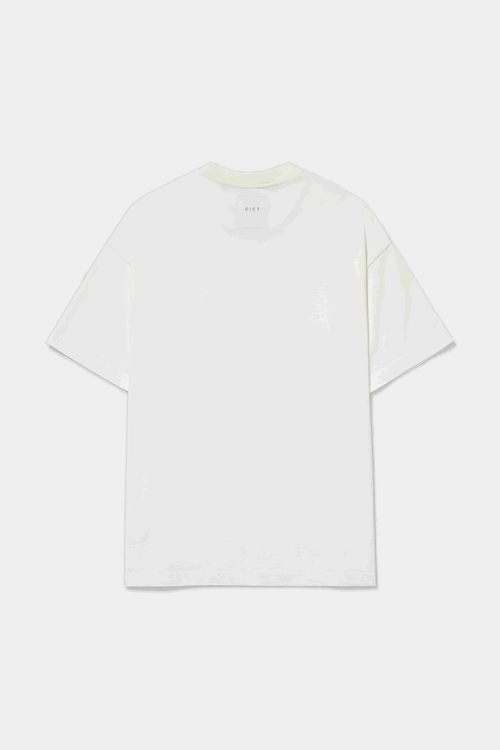 Camiseta PIET X Oakley Foil Nano Logo (Bone White)