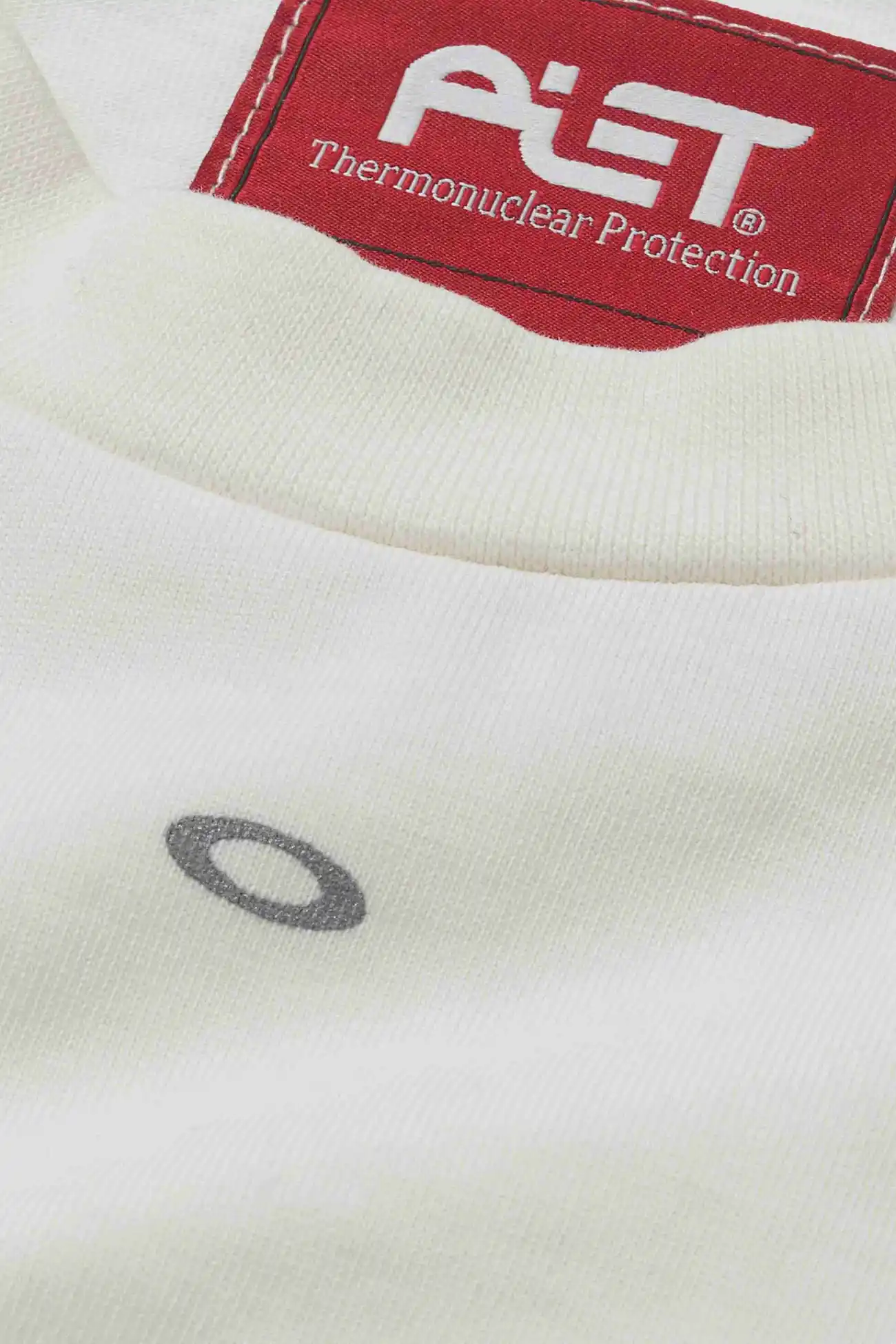 Camiseta PIET x Oakley Foil Nano Logo Bone White – Camiseta 270GSM - imagem 3