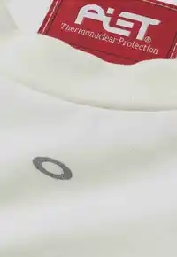 Camiseta PIET x Oakley Foil Nano Logo Bone White – Camiseta 270GSM - imagem 3