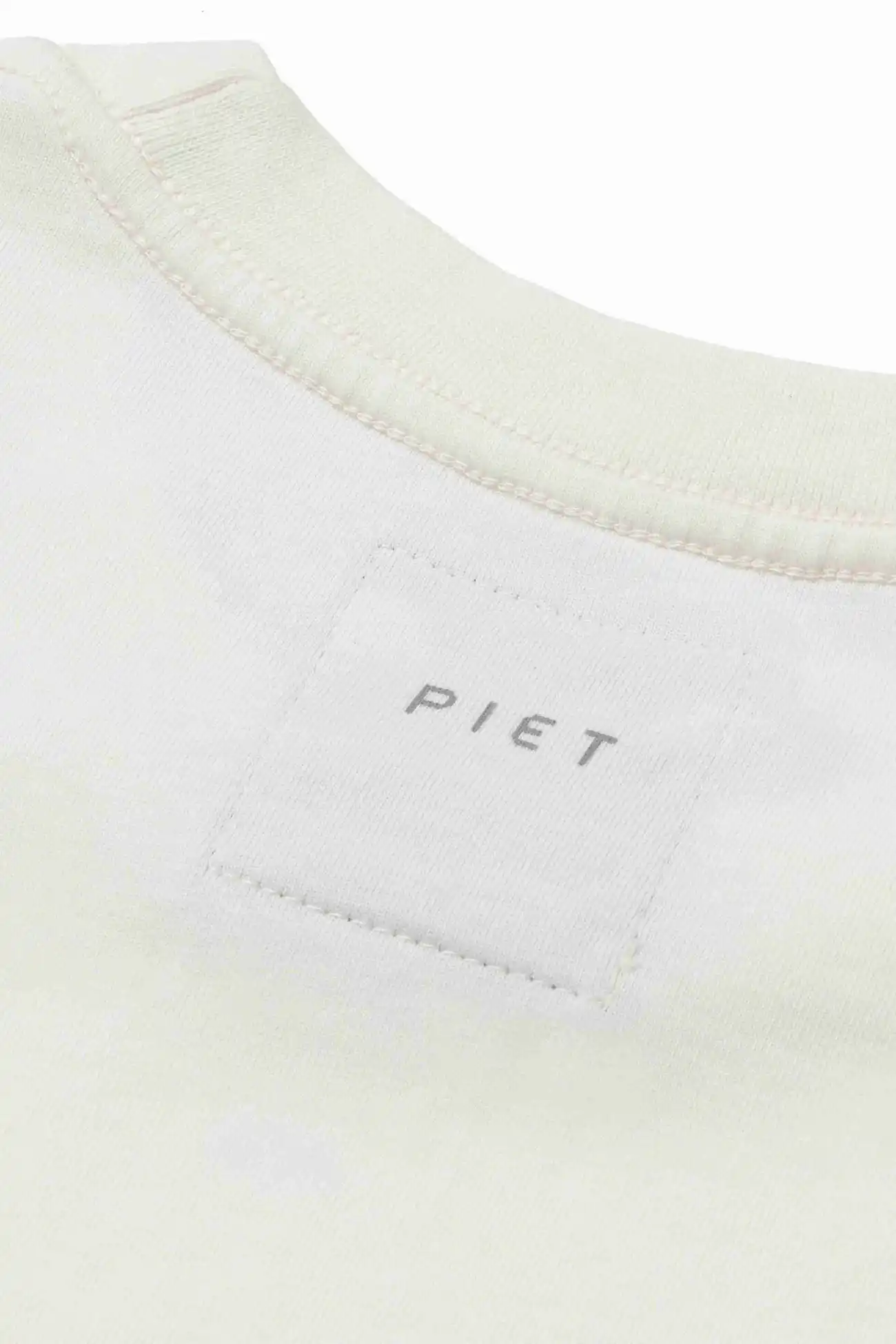 Camiseta PIET x Oakley Foil Nano Logo Bone White – Camiseta 270GSM - imagem 4