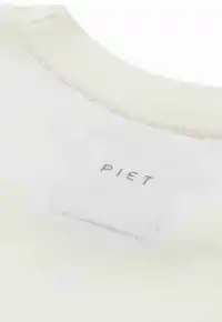 Camiseta PIET x Oakley Foil Nano Logo Bone White – Camiseta 270GSM - imagem 4