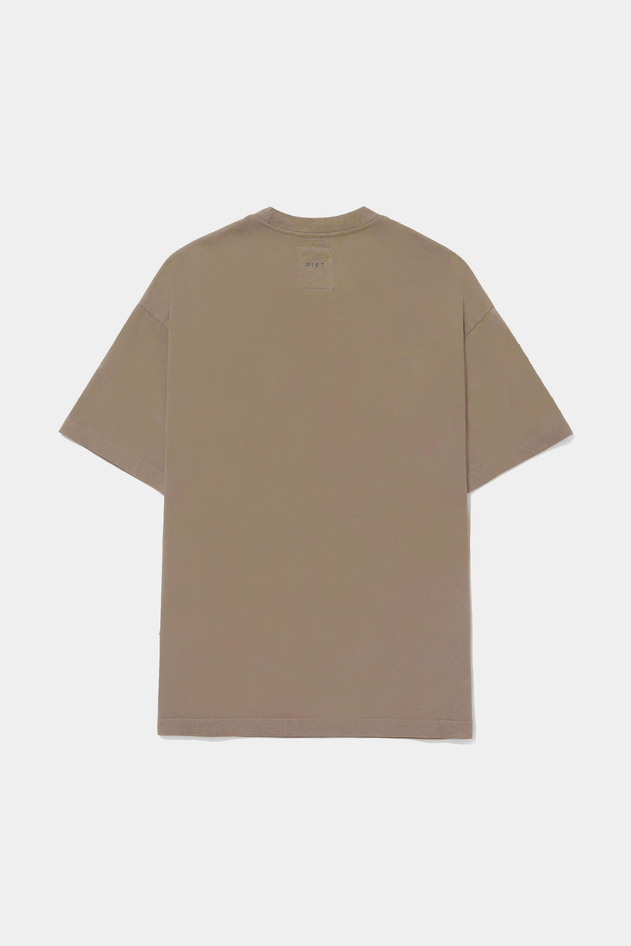 Camiseta PIET x Oakley Foil Nano Logo Dark Tan – 100% Algodão 270GSM - imagem 2