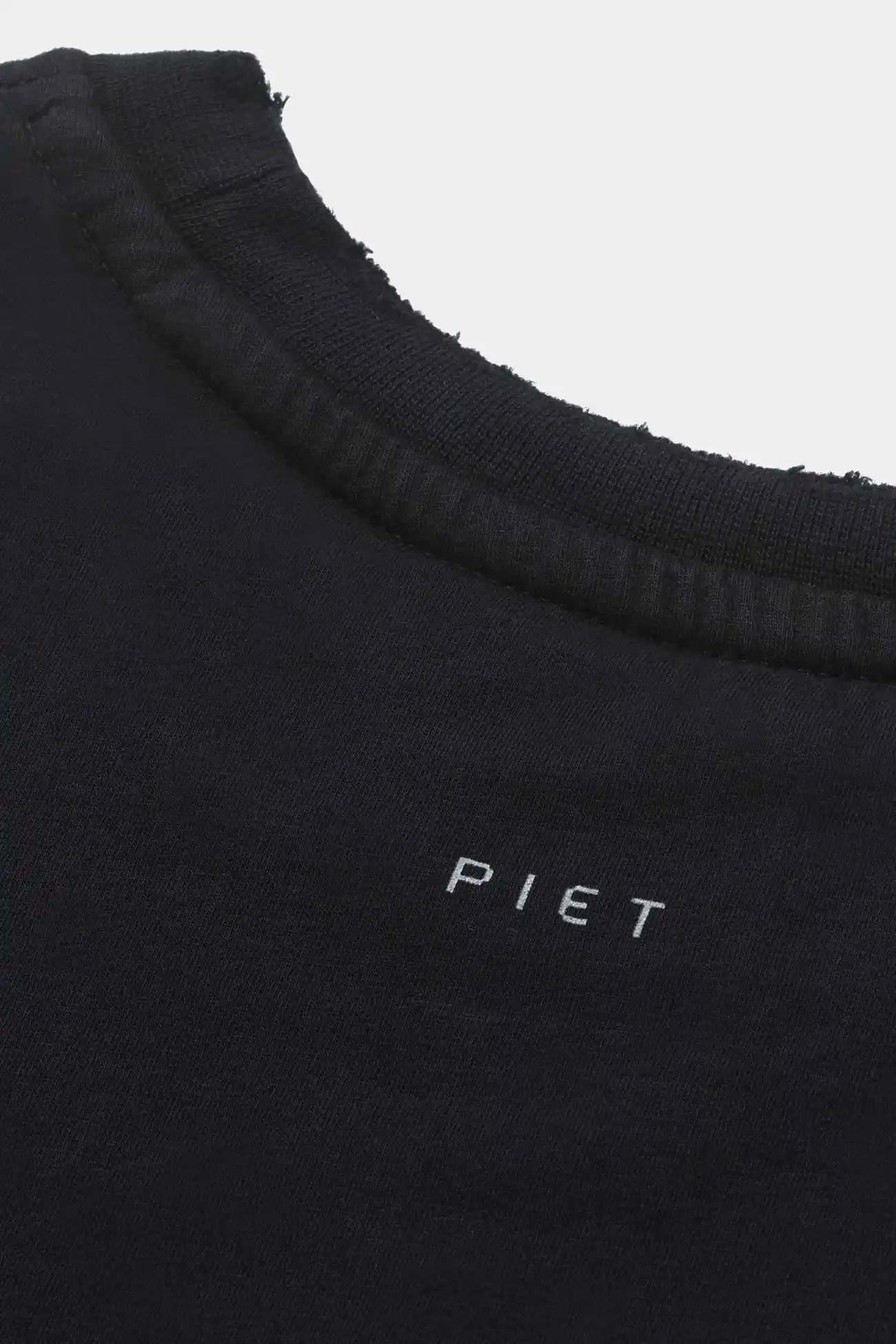 Camiseta PIET x Oakley Layered Vintage Black – Dupla Camada com Elipse Metal - imagem 4