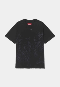 Camiseta PIET x Oakley Manifest Vintage Black – 100% Algodão com Puídos - imagem 1