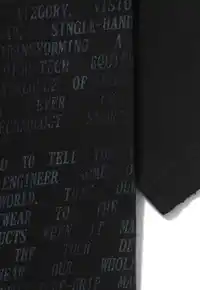 Camiseta PIET x Oakley Manifest Vintage Black – 100% Algodão com Puídos - imagem 6