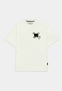 Camiseta TheSaint Escamas Off White – Streetwear Conceitual - imagem 1