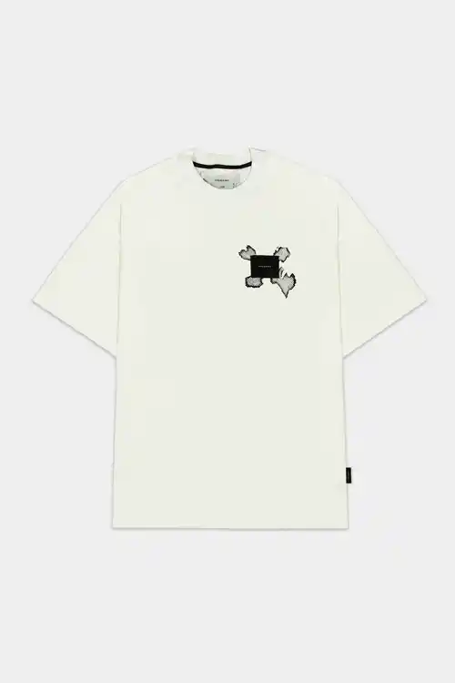 Camiseta TheSaint Escamas (Off White)