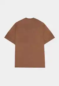 Camiseta TheSaint Oversized THESAINT Stoned Brown – Streetwear Autêntico - imagem 2
